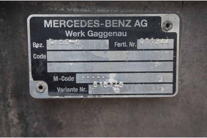 Mercedes-Benz G6-60 VARIO - Gearbox for Truck: picture 5 Mercedes-Benz G6-60 VARIO - Gearbox for Truck: picture 5