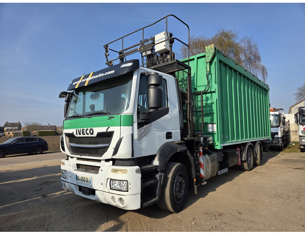 Tipper, Crane truck IVECO STRALIS 420 6X2 TIPPER CRANE KESLA 17 TON 2 EXT STEERING REAR AXLE: picture 7 Tipper, Crane truck IVECO STRALIS 420 6X2 TIPPER CRANE KESLA 17 TON 2 EXT STEERING REAR AXLE: picture 7