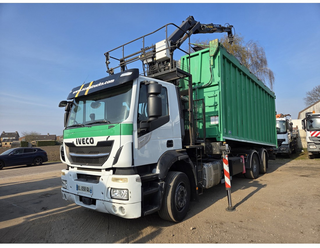 IVECO STRALIS 420 6X2 TIPPER CRANE KESLA 17 TON 2 EXT STEERING REAR AXLE - Tipper, Crane truck: picture 1 IVECO STRALIS 420 6X2 TIPPER CRANE KESLA 17 TON 2 EXT STEERING REAR AXLE - Tipper, Crane truck: picture 1