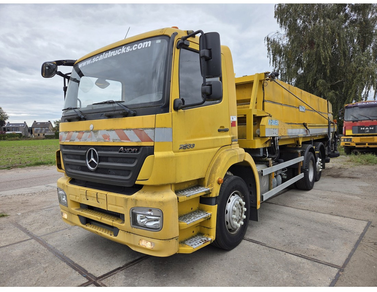 MERCEDES AXOR 2533 6X2 CHASSIS LOW MILEAGE - Cab chassis truck, Snow removal vehicle: picture 1 MERCEDES AXOR 2533 6X2 CHASSIS LOW MILEAGE - Cab chassis truck, Snow removal vehicle: picture 1