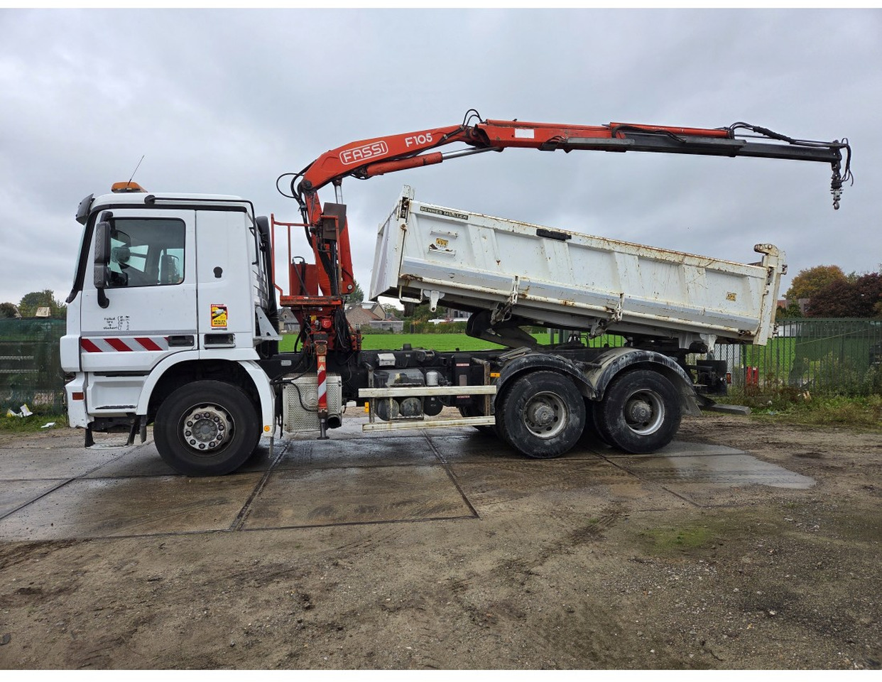 MERCEDESA CTROS 3341 6X4 TIPPER CRANE FASSI F105 - Tipper, Crane truck: picture 2 MERCEDESA CTROS 3341 6X4 TIPPER CRANE FASSI F105 - Tipper, Crane truck: picture 2