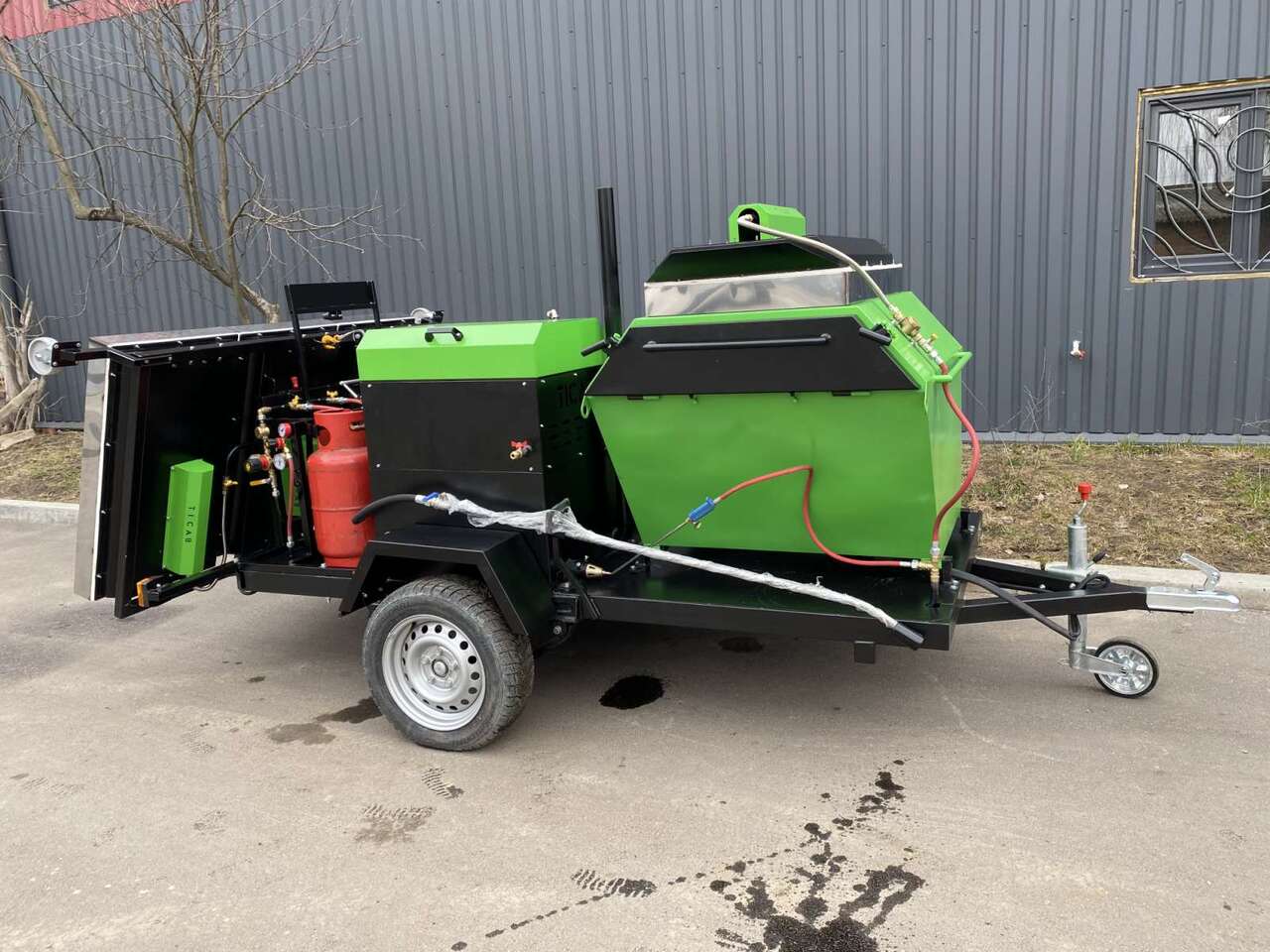 TICAB New Pothole Patching Machine, Asphalt Infrared Patching, Manufacturer, MIRA-3 - Asphalt machine: picture 5 TICAB New Pothole Patching Machine, Asphalt Infrared Patching, Manufacturer, MIRA-3 - Asphalt machine: picture 5