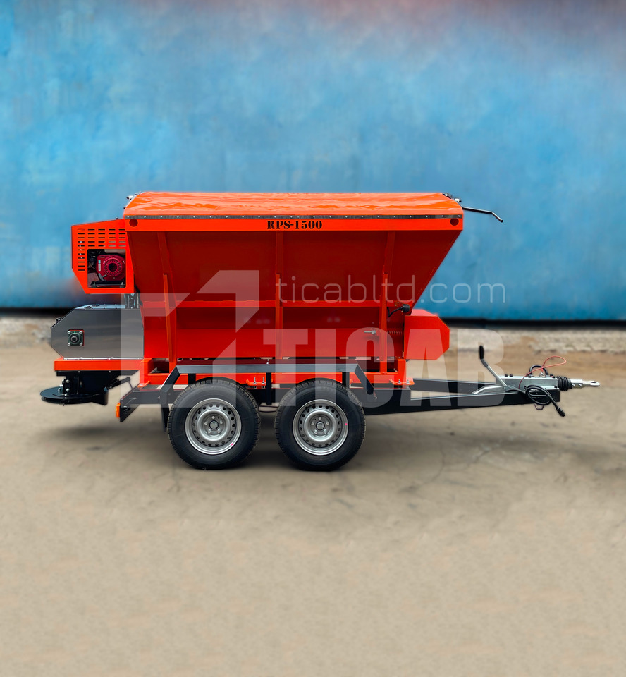TICAB New Salt and Sand Spreader, Hopper spreader,Manufacturer, 1,5m³ - Belt semi-trailer: picture 3 TICAB New Salt and Sand Spreader, Hopper spreader,Manufacturer, 1,5m³ - Belt semi-trailer: picture 3