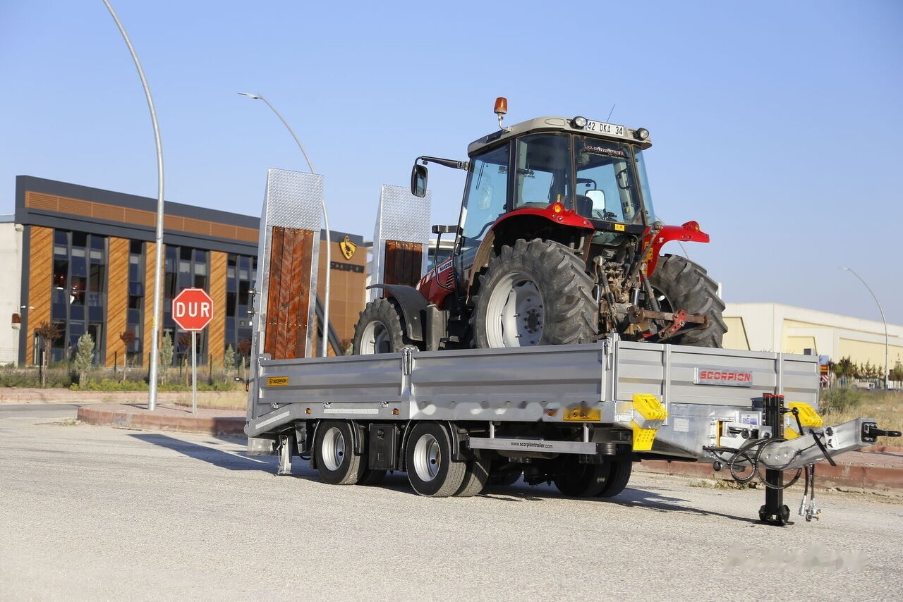 New SCORPION TANDEM TRAILER NEW (MANUFACTURER COMPANY) - Dropside/ Flatbed trailer: picture 4 New SCORPION TANDEM TRAILER NEW (MANUFACTURER COMPANY) - Dropside/ Flatbed trailer: picture 4