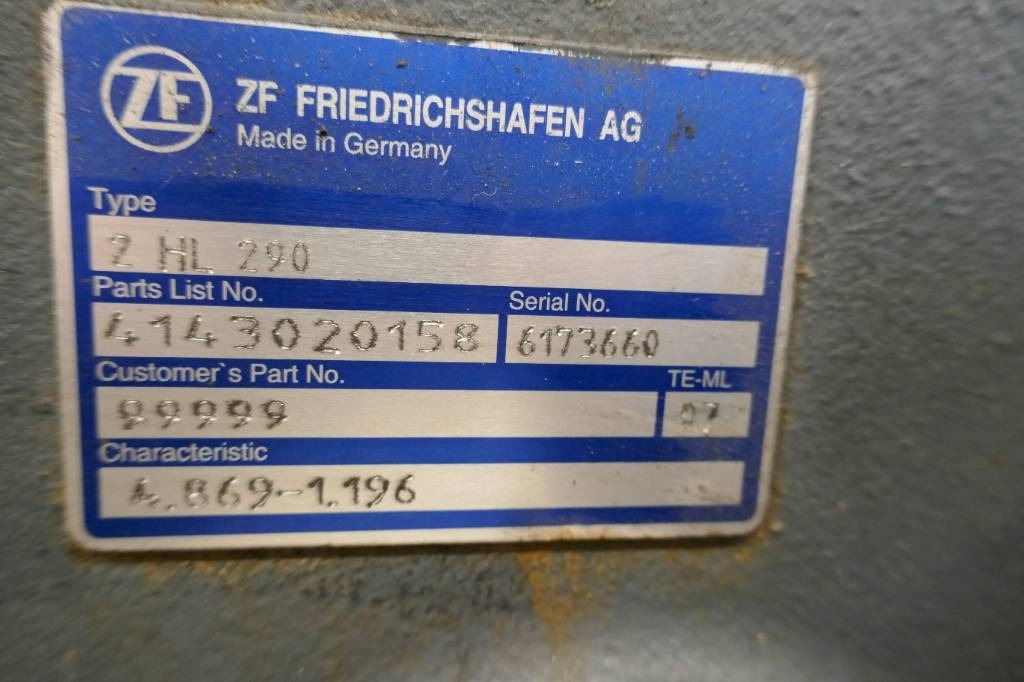 Huddig 1260E Fördelningslåda, 2HL290 - Gearbox for Construction machinery: picture 3 Huddig 1260E Fördelningslåda, 2HL290 - Gearbox for Construction machinery: picture 3