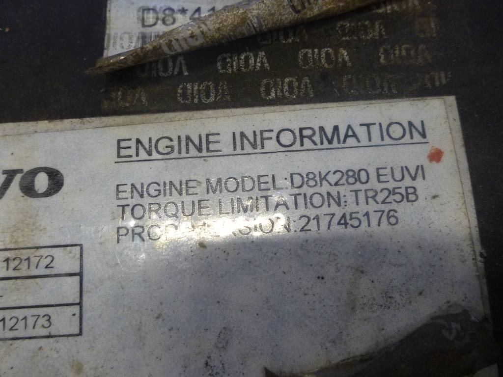 Motor D8K280 Volvo FL - Engine for Truck: picture 4 Motor D8K280 Volvo FL - Engine for Truck: picture 4