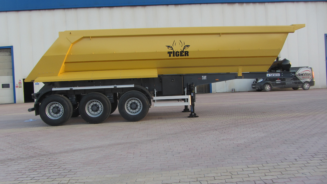 SERIN Tiger Hardox Tipper Semi Trailer 20 m³/24 m³ /28 m³ - Tipper semi-trailer: picture 2 SERIN Tiger Hardox Tipper Semi Trailer 20 m³/24 m³ /28 m³ - Tipper semi-trailer: picture 2