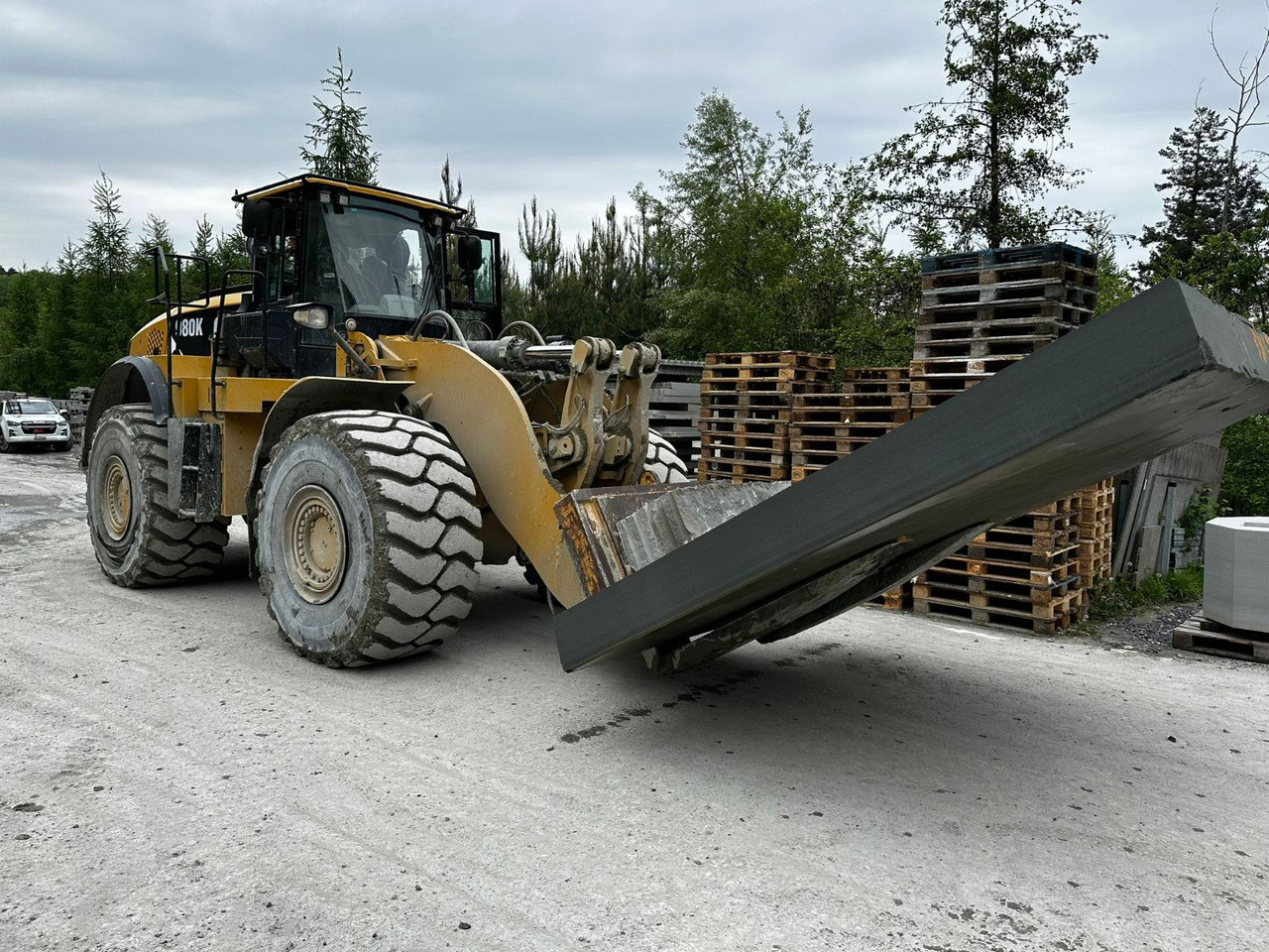 CAT 980K Block Handler,Bucket + forks,Schaufel+Gabel - Wheel loader: picture 3 CAT 980K Block Handler,Bucket + forks,Schaufel+Gabel - Wheel loader: picture 3