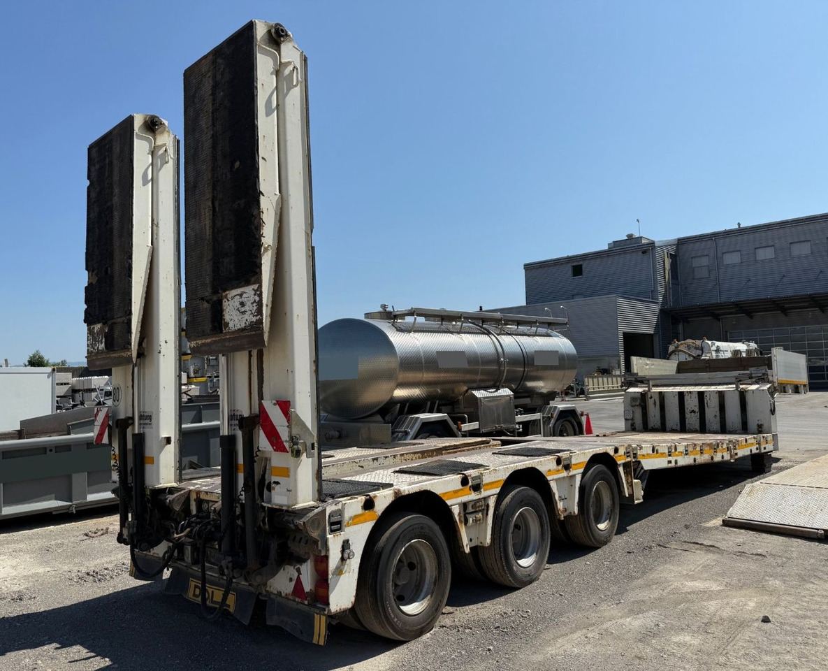 Doll Panther T3E-A, 61ton , 3.9m tele,Hyd Rampen 4.5m - Low loader semi-trailer: picture 1 Doll Panther T3E-A, 61ton , 3.9m tele,Hyd Rampen 4.5m - Low loader semi-trailer: picture 1