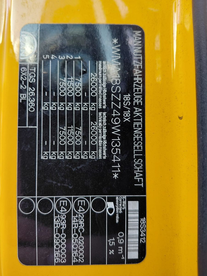 Garbage truck MAN TGS 26.360 6x2, Euro 5, Geesink: picture 17