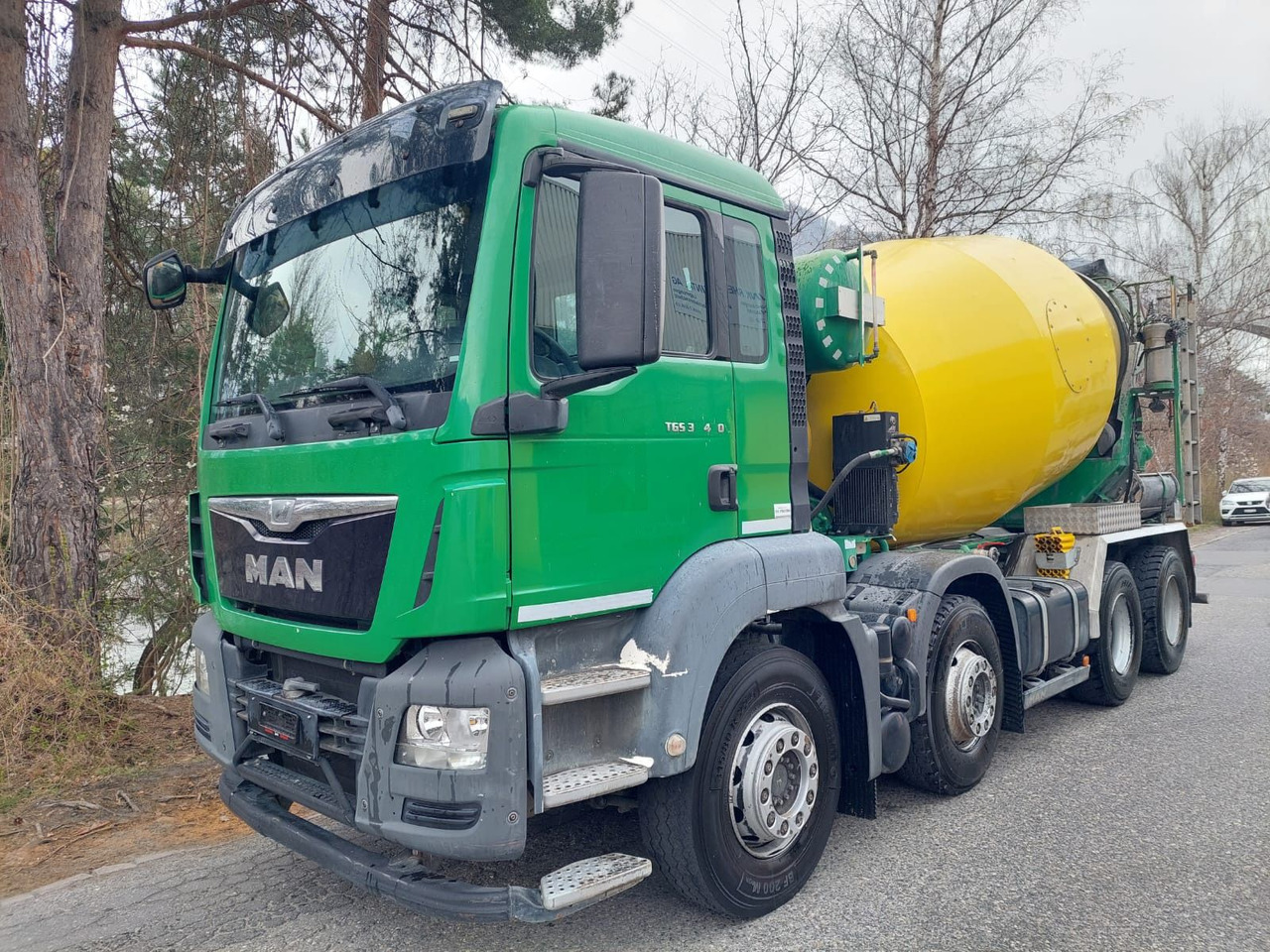 MAN TGS 32.400 8x4, E6, Intermix 9m³ - Concrete mixer truck: picture 1 MAN TGS 32.400 8x4, E6, Intermix 9m³ - Concrete mixer truck: picture 1