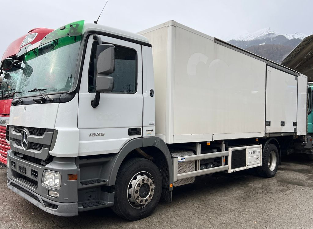 Mercedes-Benz Actros 1836 4x2, Carrier Supra 850U, Ladebordwan - Refrigerator truck: picture 1 Mercedes-Benz Actros 1836 4x2, Carrier Supra 850U, Ladebordwan - Refrigerator truck: picture 1