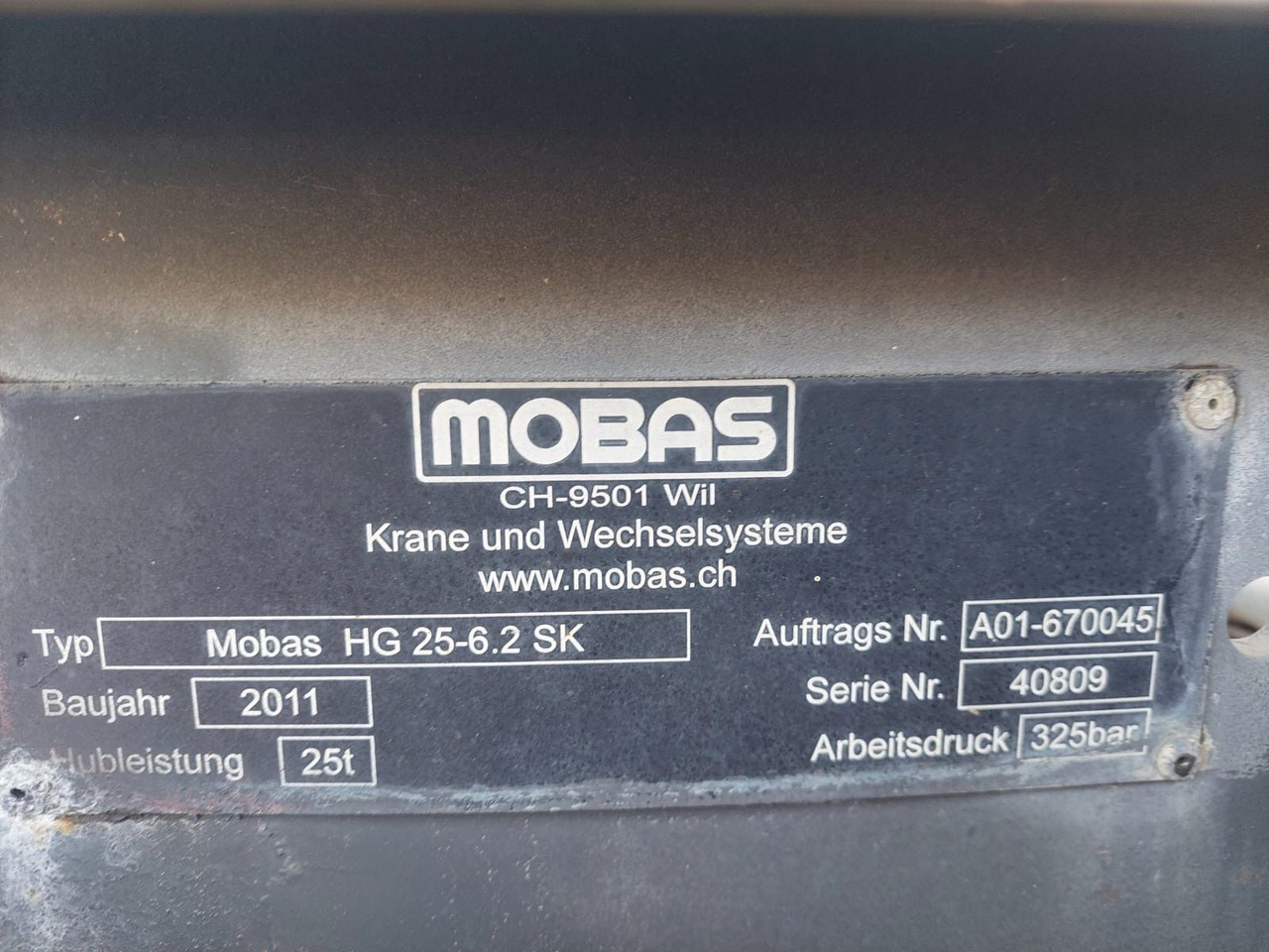New Hook lift truck Volvo FMX-460 8x4R, E5, Mobas Abroll: picture 8