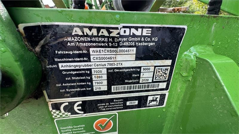 Amazone Cenius 7003 - 2TX Cenius 7003 m. så fordeler  - Harrow: picture 4 Amazone Cenius 7003 - 2TX Cenius 7003 m. så fordeler  - Harrow: picture 4