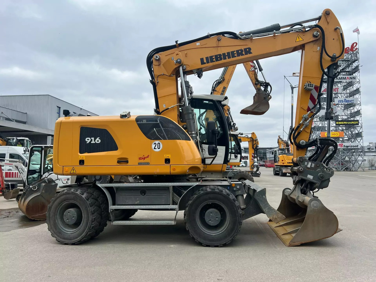 2023 Liebherr A 916 Litronic G6.0-D - Wheel excavator: picture 4 2023 Liebherr A 916 Litronic G6.0-D - Wheel excavator: picture 4