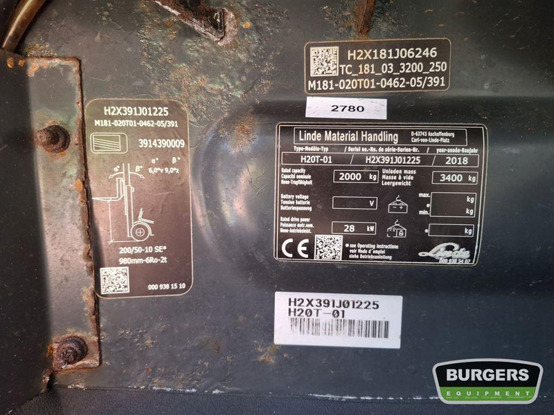 Linde H20T - LPG forklift: picture 5 Linde H20T - LPG forklift: picture 5