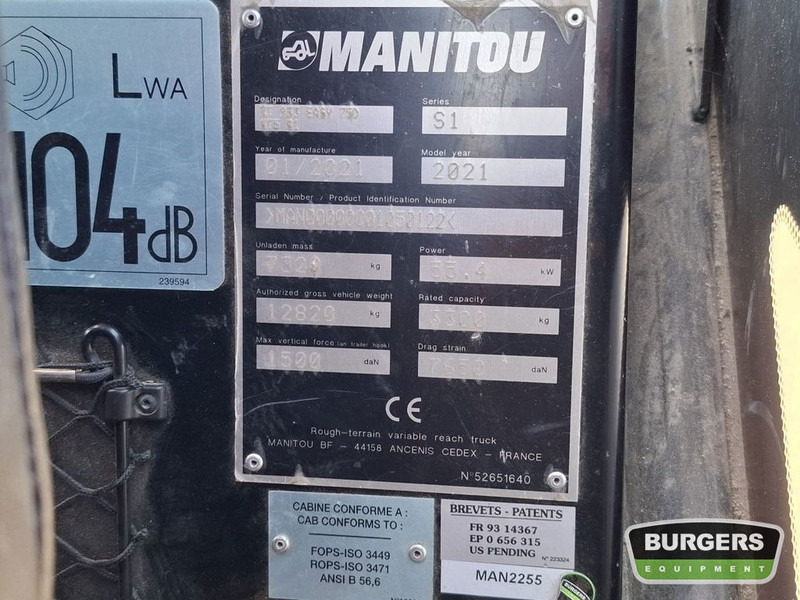 Telescopic handler Manitou MT 933 Easy 75D: picture 6