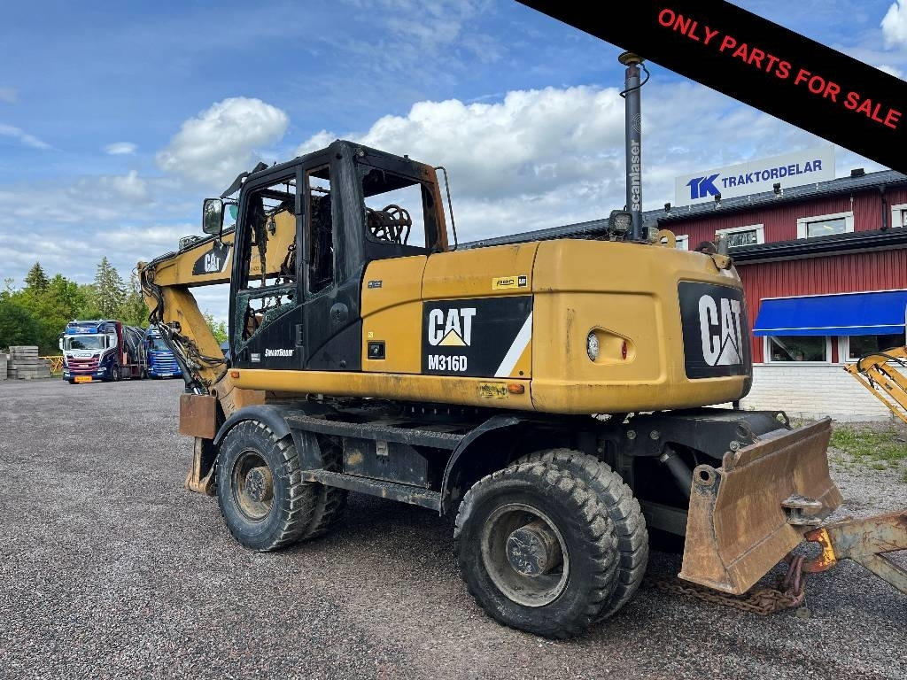 CAT 316D Dismantled: only spare parts - Wheel excavator: picture 1 CAT 316D Dismantled: only spare parts - Wheel excavator: picture 1
