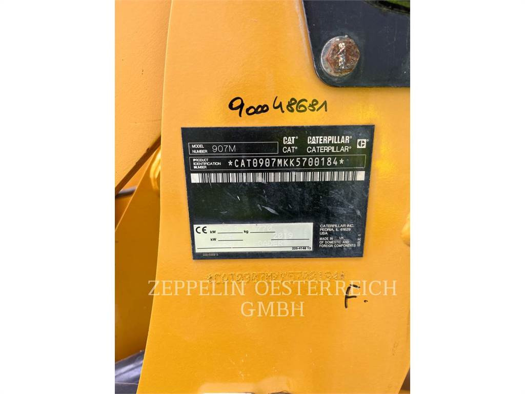CAT 907M on lease CAT 907M: picture 6
