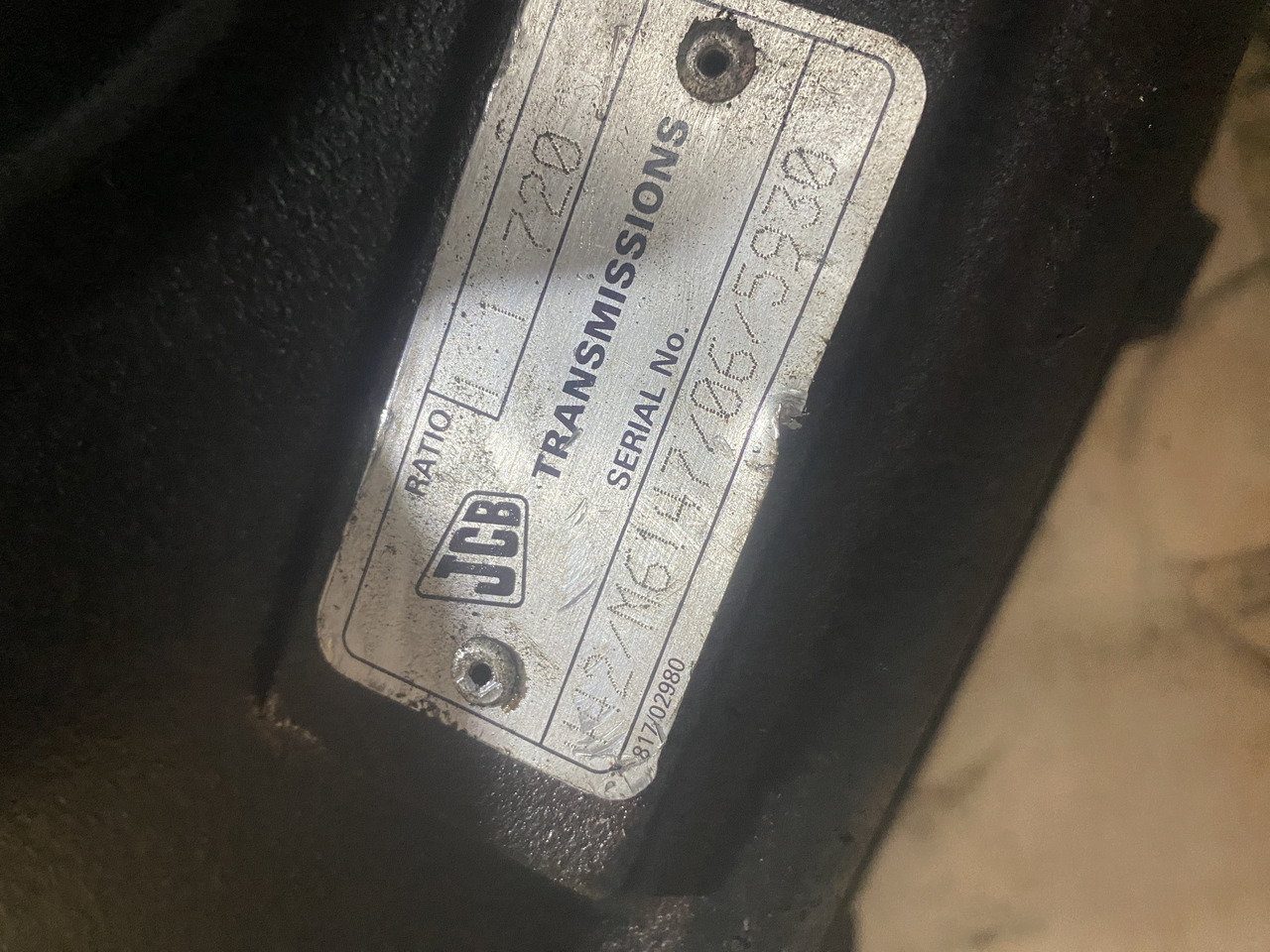 JCB 3CX - wałek zębaty 459/50384 - Transmission for Construction machinery: picture 2 JCB 3CX - wałek zębaty 459/50384 - Transmission for Construction machinery: picture 2