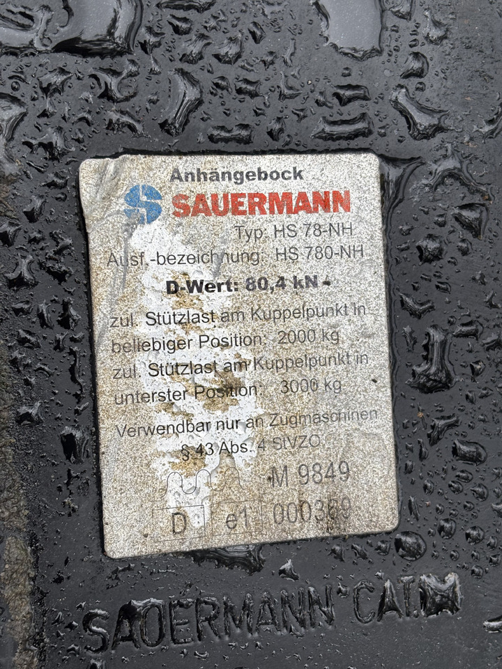 New Holland T6080 Rama Zaczepu Szyna Sauermann HS 78-NH HS 780-NH - Body and exterior for Agricultural machinery: picture 5 New Holland T6080 Rama Zaczepu Szyna Sauermann HS 78-NH HS 780-NH - Body and exterior for Agricultural machinery: picture 5