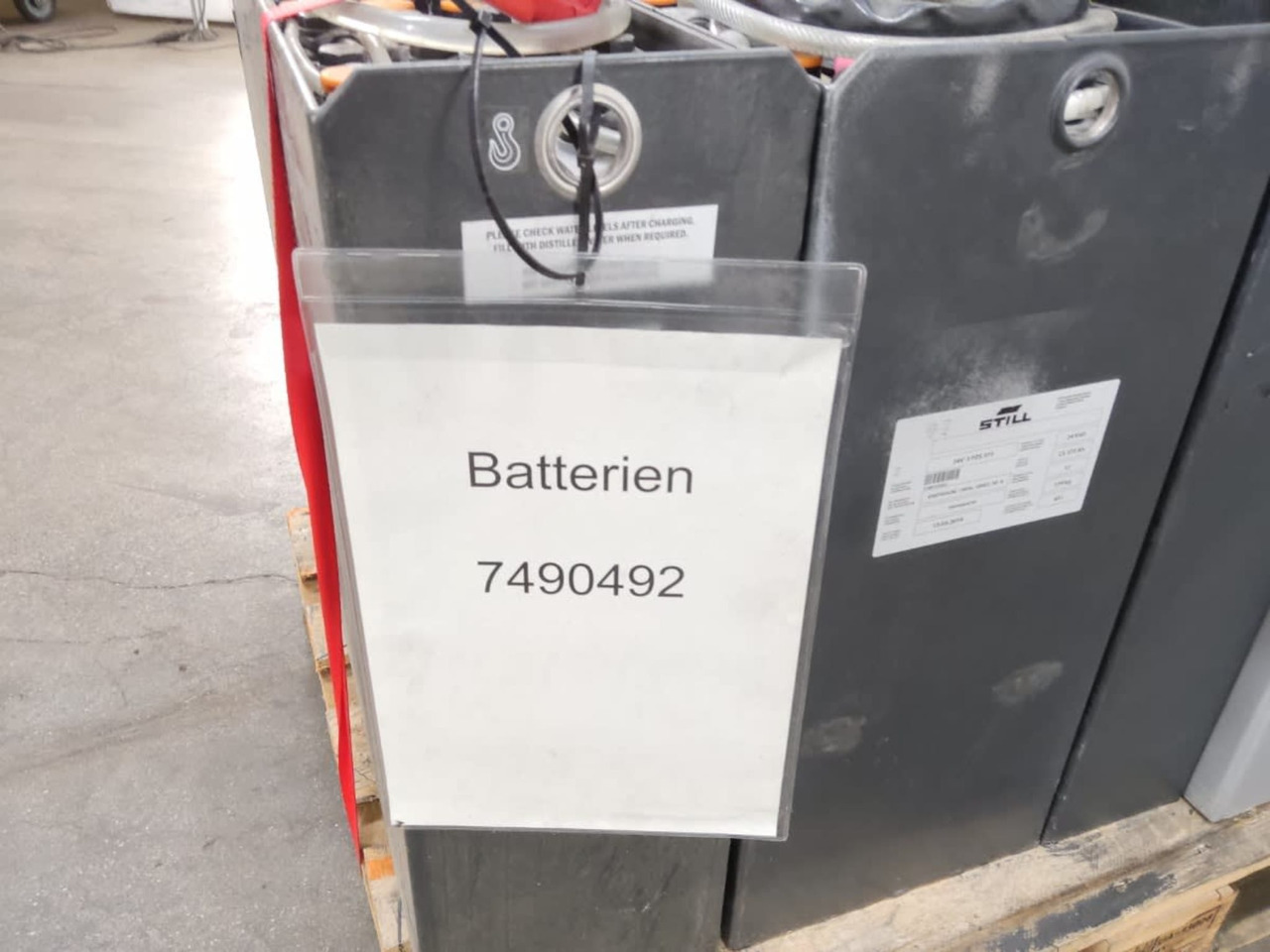 Battery package 5 pieces - Battery for Material handling equipment: picture 2 Battery package 5 pieces - Battery for Material handling equipment: picture 2