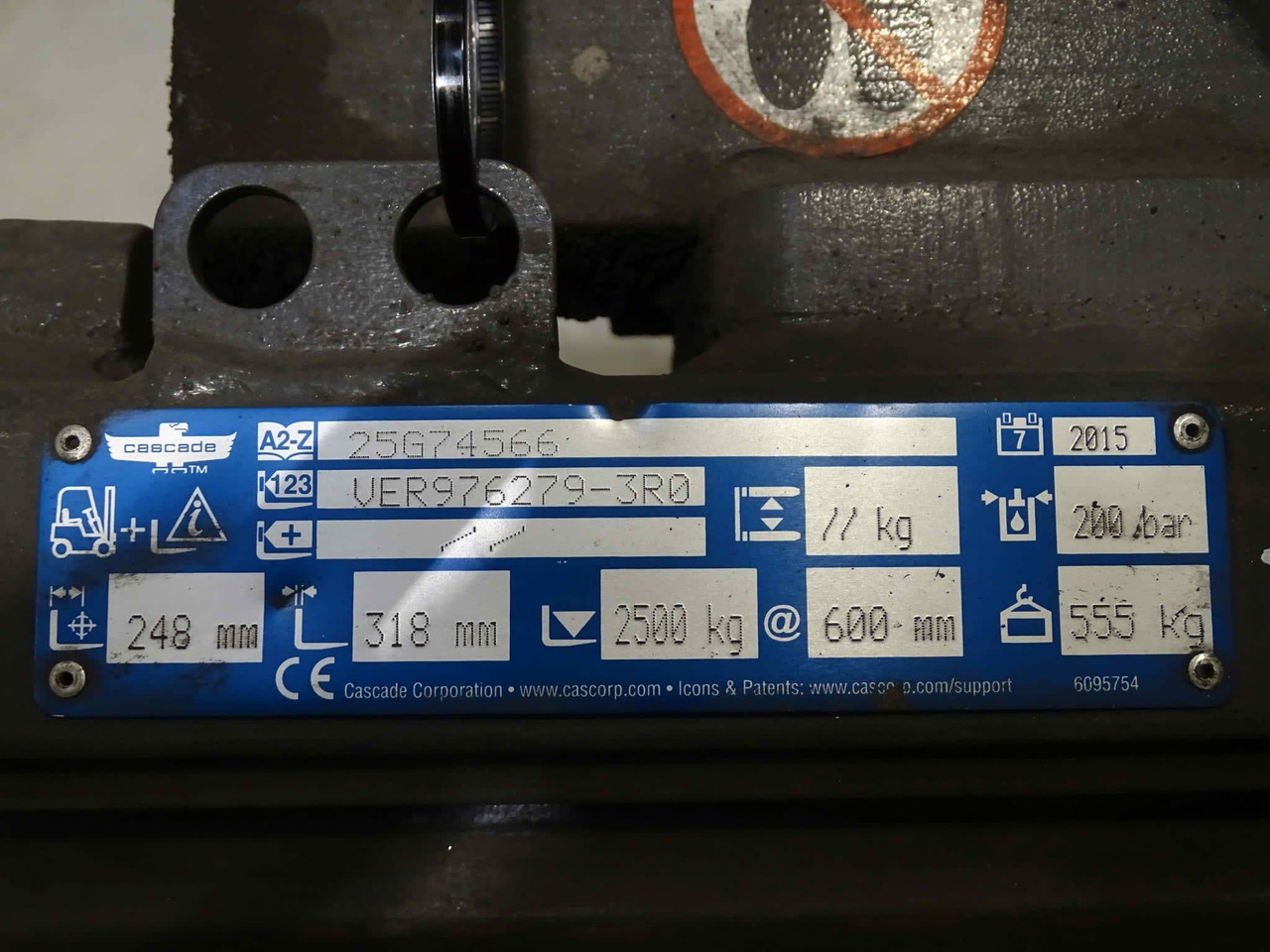 Cascade 25G74566 - Battery for Material handling equipment: picture 3 Cascade 25G74566 - Battery for Material handling equipment: picture 3