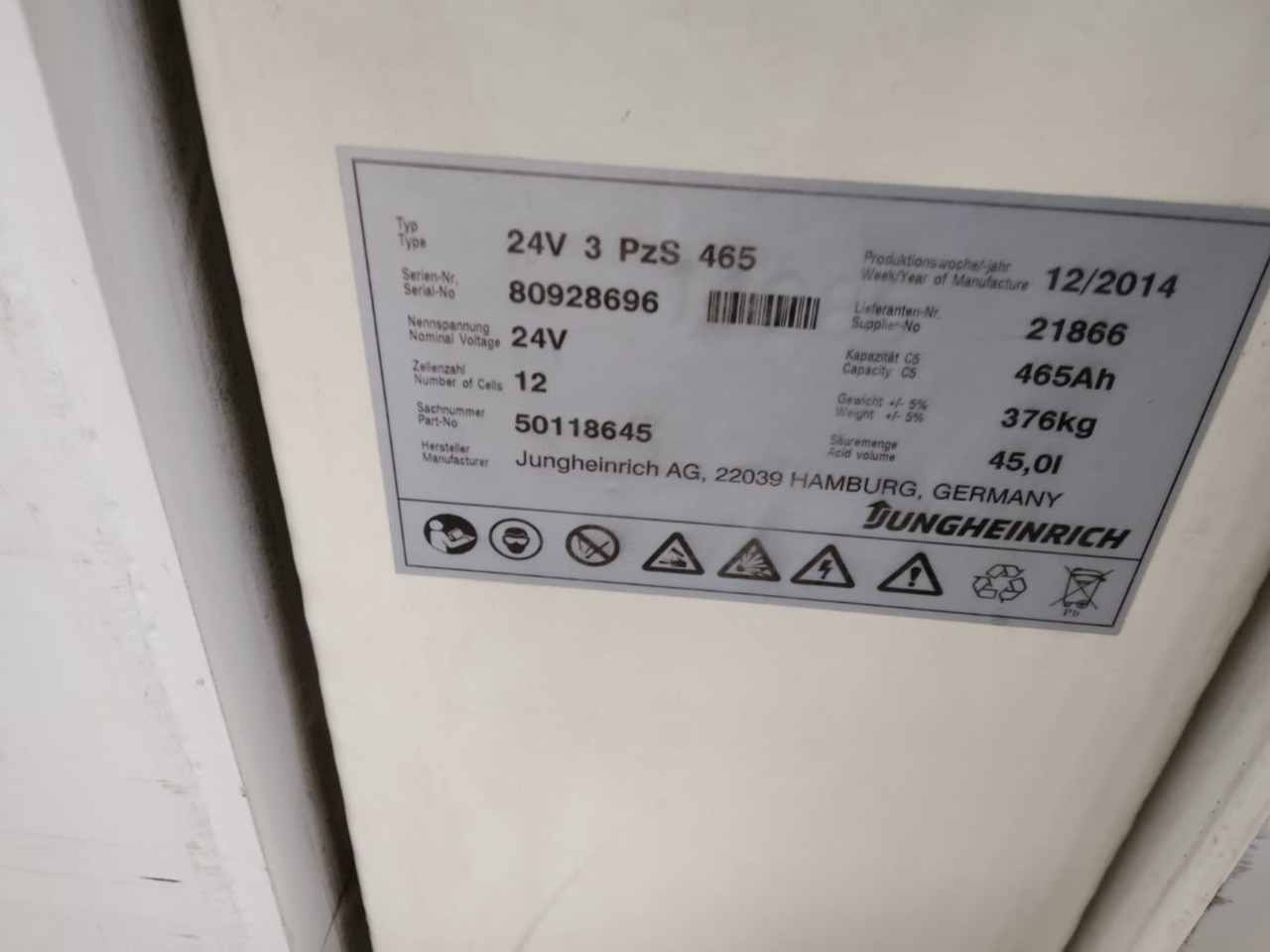 Reach truck Package 11: JUNGHEINRICH ERE225 / ESC216 / ETV214 / ETV325: picture 6