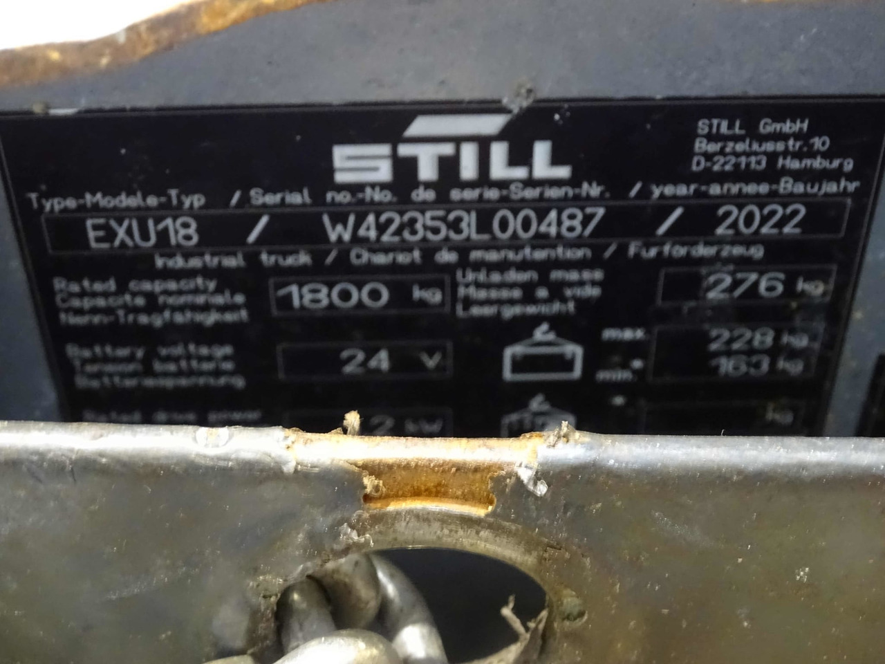 STILL EXU18 - Pallet truck: picture 2 STILL EXU18 - Pallet truck: picture 2