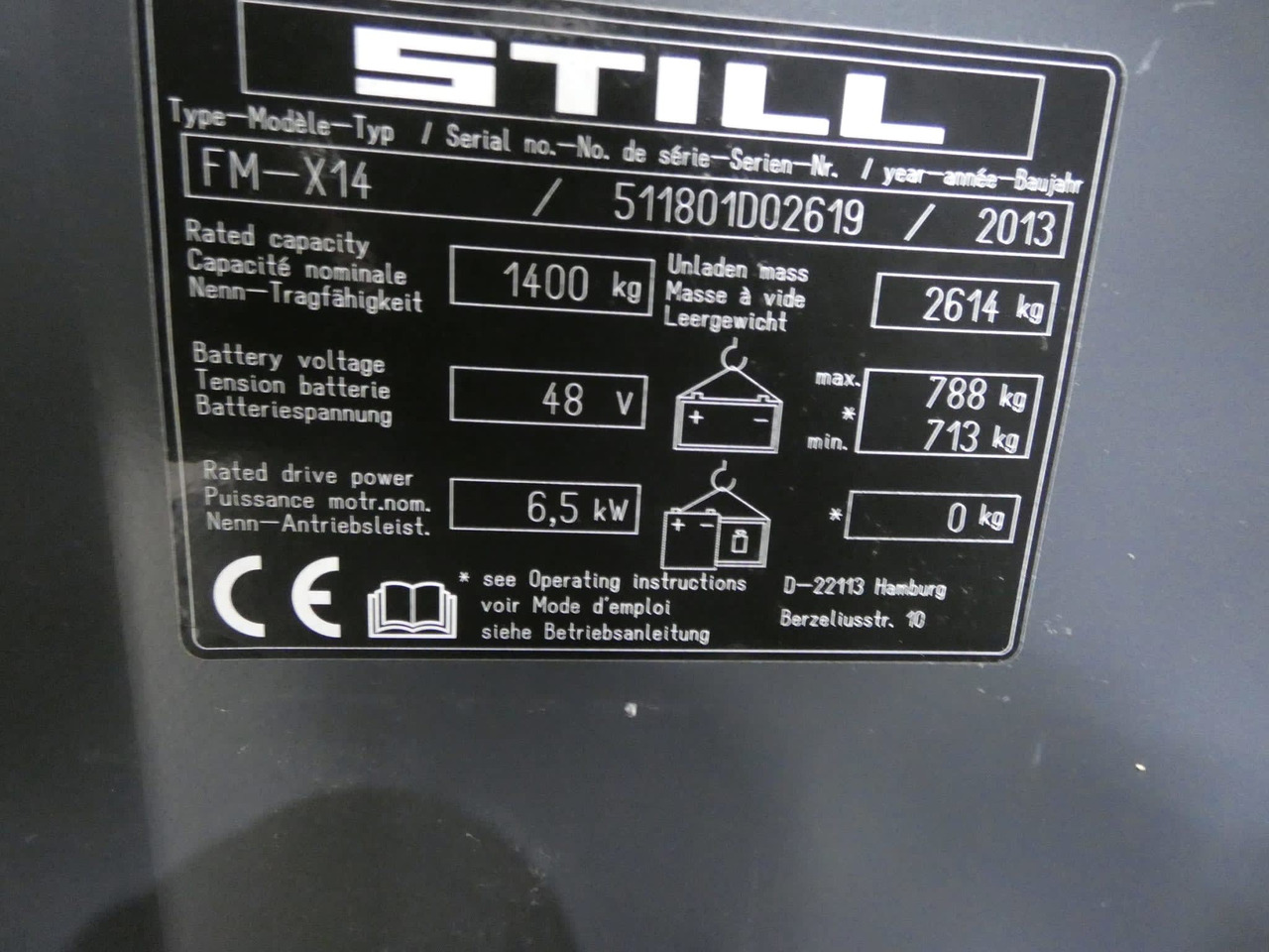 STILL FM-X14 - Reach truck: picture 5 STILL FM-X14 - Reach truck: picture 5