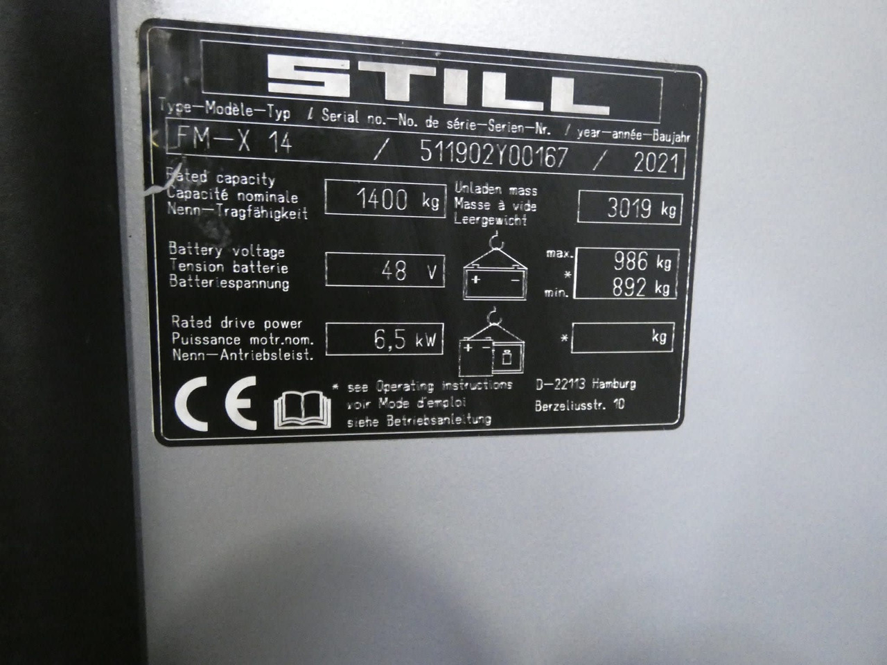STILL FM-X14 - Reach truck: picture 5 STILL FM-X14 - Reach truck: picture 5