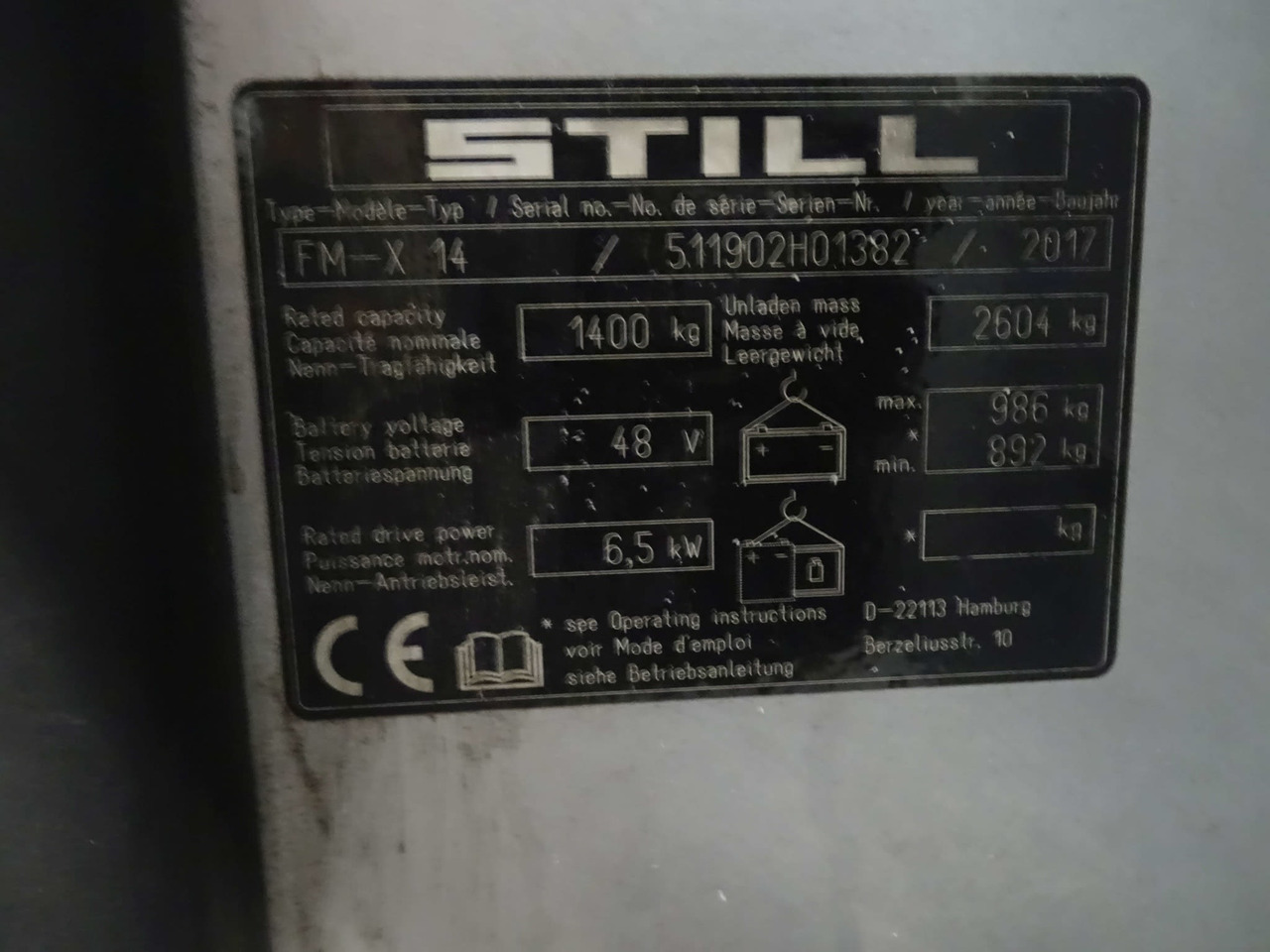 STILL FM-X14 - Reach truck: picture 5 STILL FM-X14 - Reach truck: picture 5