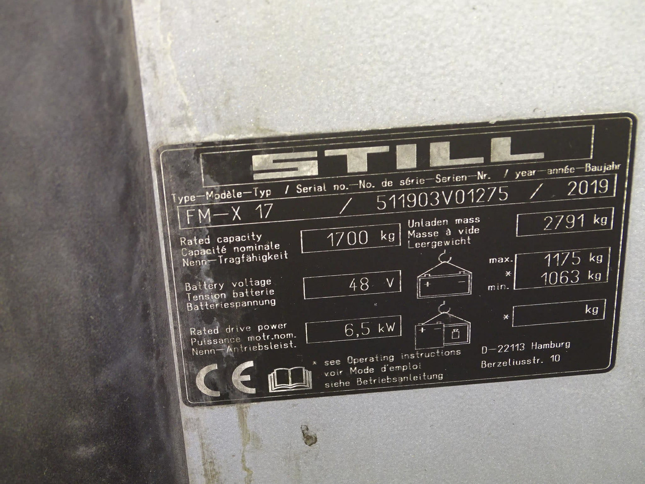 STILL FM-X17 - Reach truck: picture 4 STILL FM-X17 - Reach truck: picture 4