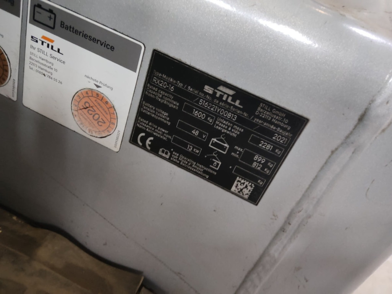 STILL RX20-16 - Electric forklift: picture 2 STILL RX20-16 - Electric forklift: picture 2