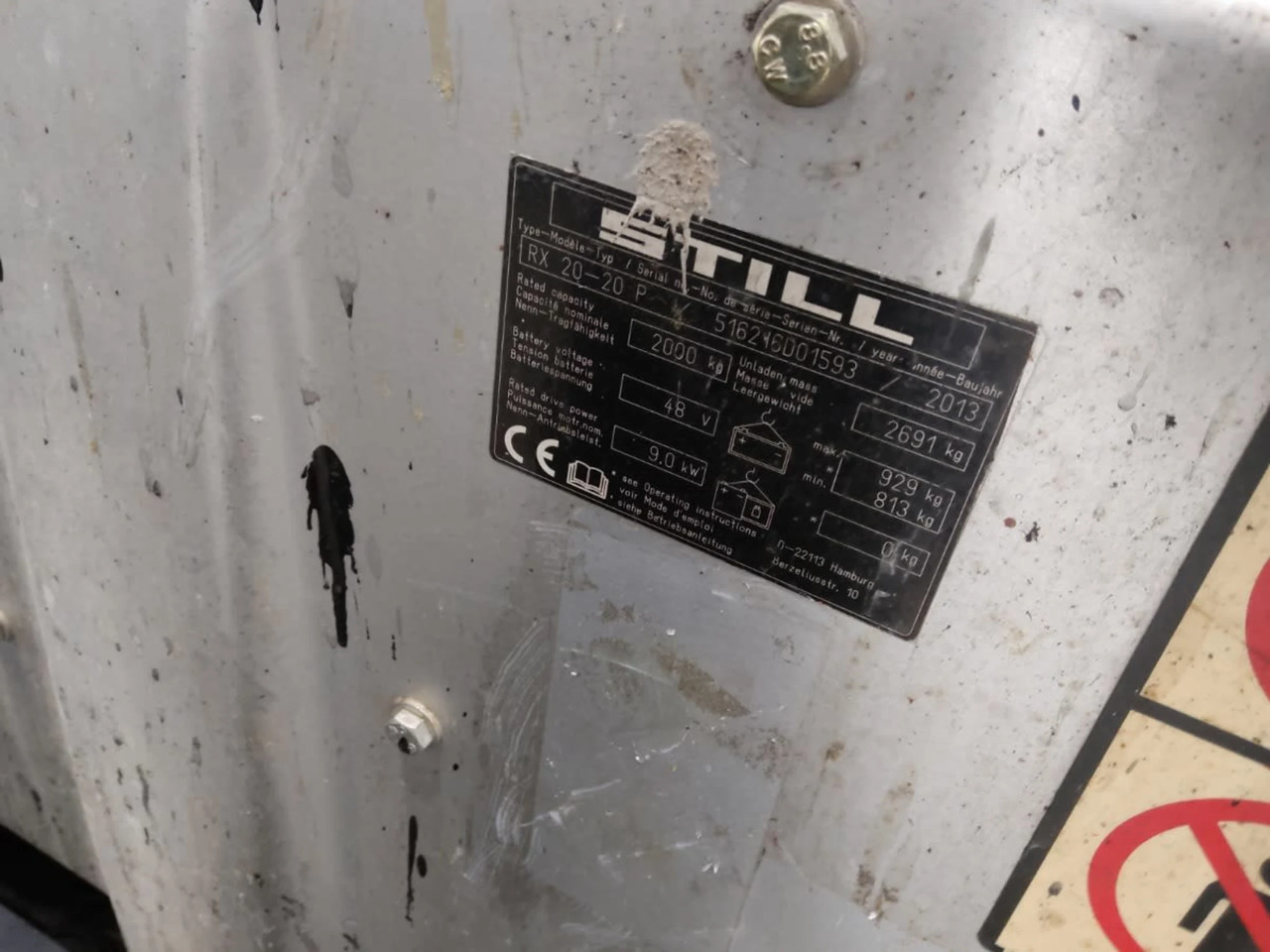 STILL RX20-20P - Electric forklift: picture 2 STILL RX20-20P - Electric forklift: picture 2