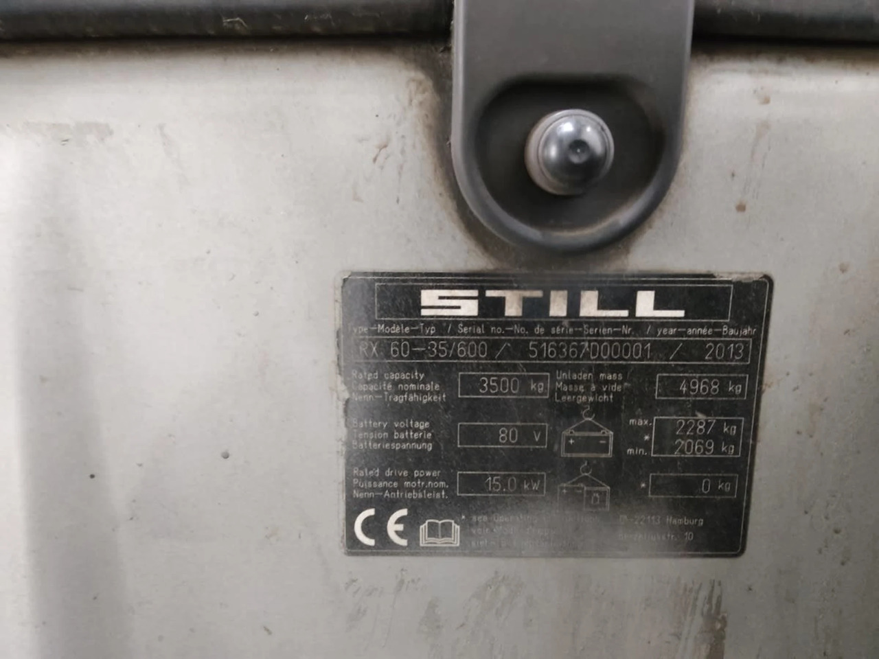 STILL RX60-35/600 - Electric forklift: picture 5 STILL RX60-35/600 - Electric forklift: picture 5