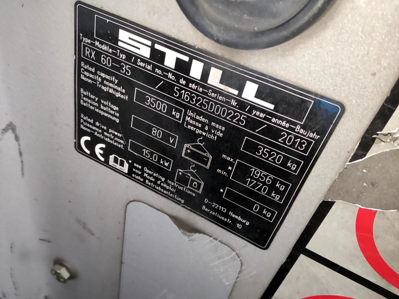 STILL RX60-35 - Electric forklift: picture 5 STILL RX60-35 - Electric forklift: picture 5