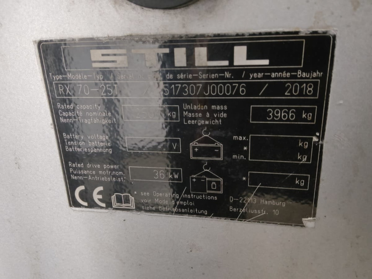 STILL RX70-25T - LPG forklift: picture 2 STILL RX70-25T - LPG forklift: picture 2