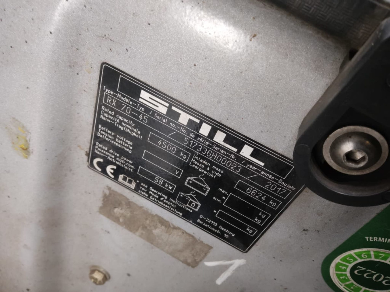 STILL RX70-45 - LPG forklift: picture 2 STILL RX70-45 - LPG forklift: picture 2