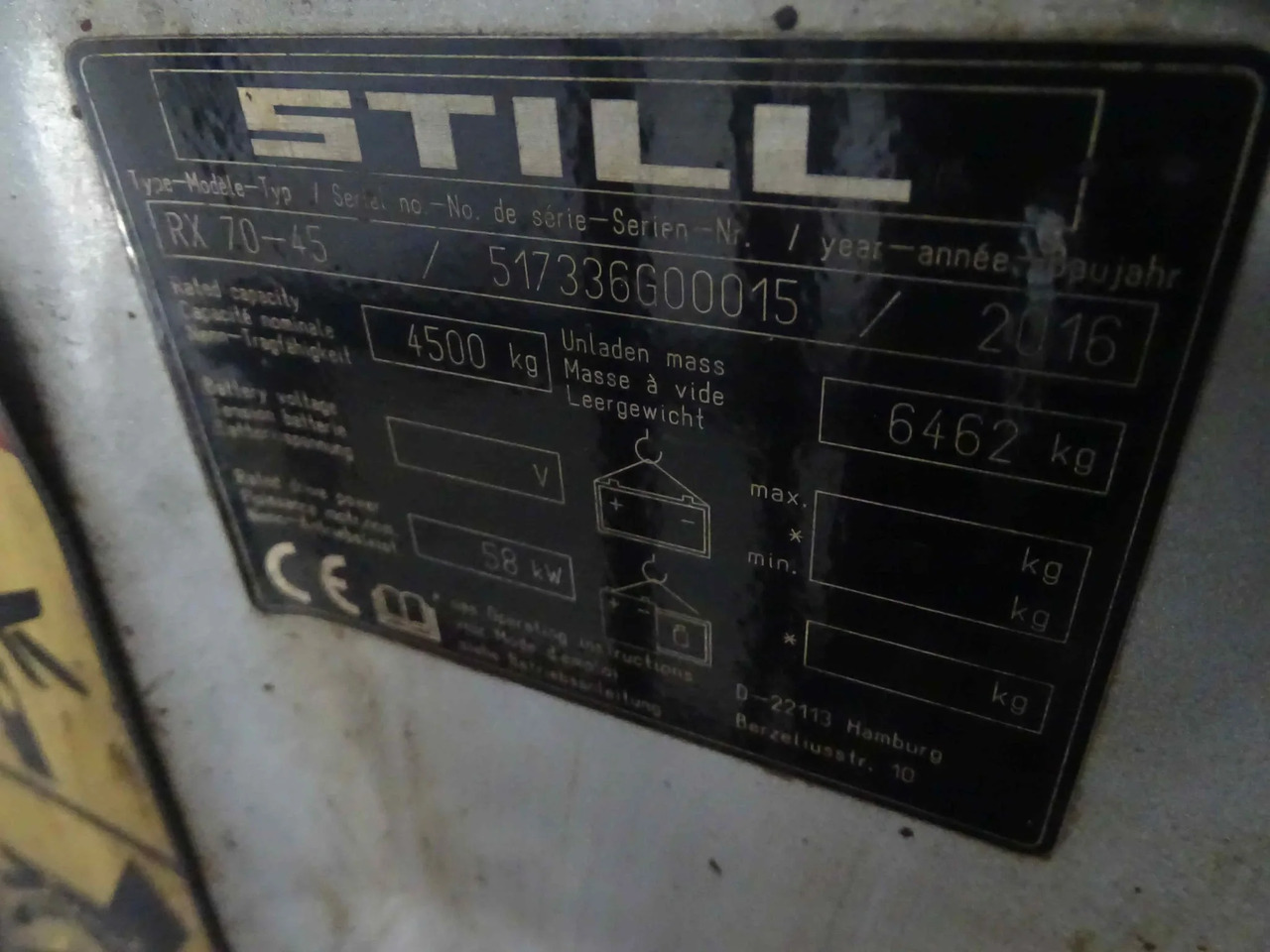 STILL RX70-45T - LPG forklift: picture 3 STILL RX70-45T - LPG forklift: picture 3