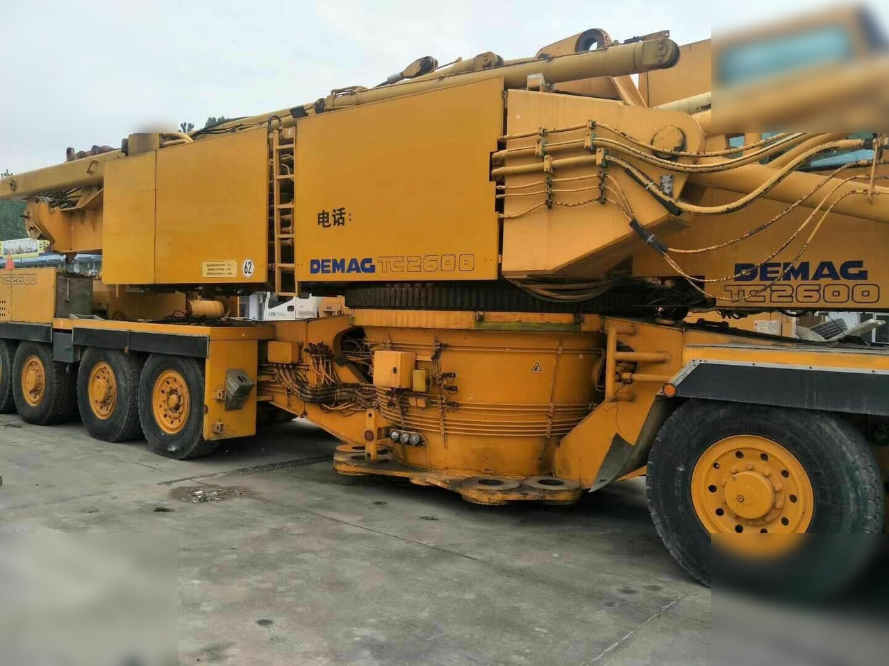 1991 DEMAG TC 2600 - Self-erecting tower crane: picture 2 1991 DEMAG TC 2600 - Self-erecting tower crane: picture 2