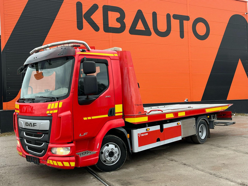 DAF LF 210 4x2 TEVOR ZP30A1 / PLATFORM L=5350 mm - Autotransporter truck: picture 1 DAF LF 210 4x2 TEVOR ZP30A1 / PLATFORM L=5350 mm - Autotransporter truck: picture 1