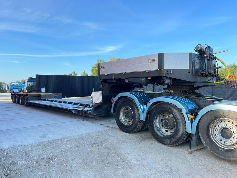 Goldhofer STZ-VL4 Extendable / All axles hydraulically forced steered - Low loader semi-trailer: picture 2 Goldhofer STZ-VL4 Extendable / All axles hydraulically forced steered - Low loader semi-trailer: picture 2