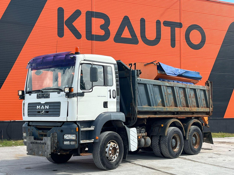 MAN TGA 26.430 6x4 BOX L=5014 mm / POSSIBLE TO BUY WITH SPREADER Schmidt stratos B60 - Tipper: picture 1 MAN TGA 26.430 6x4 BOX L=5014 mm / POSSIBLE TO BUY WITH SPREADER Schmidt stratos B60 - Tipper: picture 1