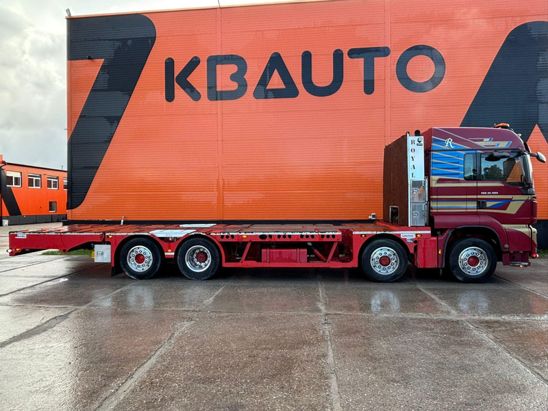 MAN TGS 35.480 8x4H-6 HYDRODRIVE / PLATFORM L=9160 mm / WINCH - Autotransporter truck: picture 5 MAN TGS 35.480 8x4H-6 HYDRODRIVE / PLATFORM L=9160 mm / WINCH - Autotransporter truck: picture 5