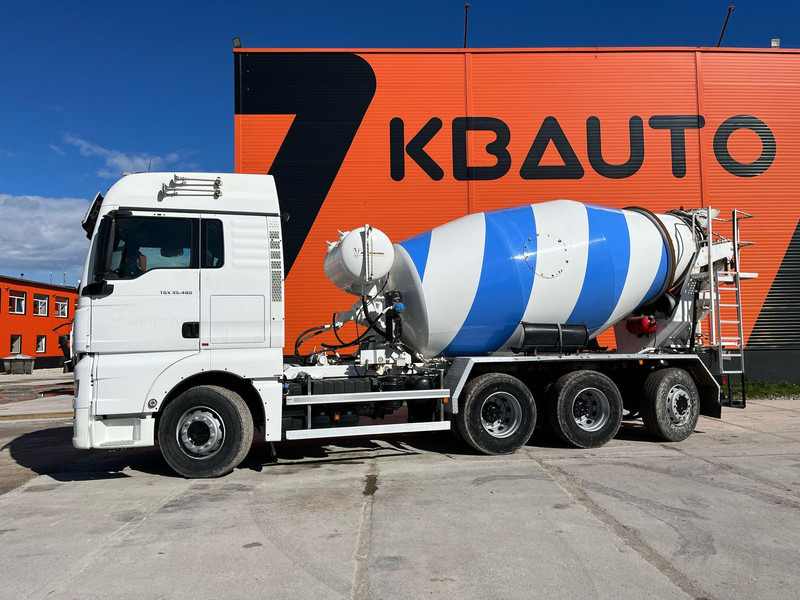 Concrete mixer truck MAN TGX 35.480 8x4*4 INTERMIX IMI 10 m3: picture 9