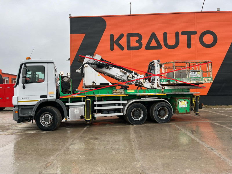 Cab chassis truck Mercedes-Benz Actros 2636 6x4 FOR SALE AS CHASSIS / ONLY 28159 km / V6 ENGINE / FULL STEEL: picture 7