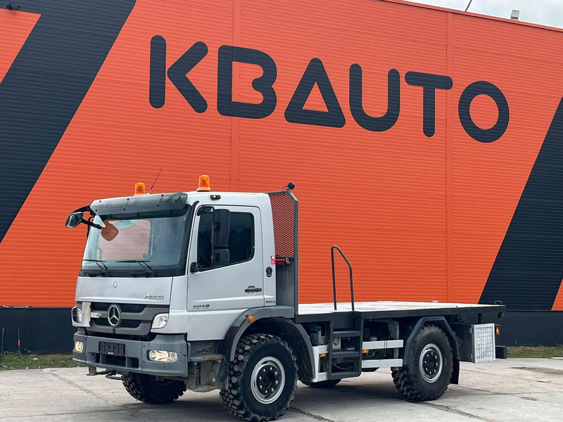 Mercedes-Benz Atego 1018 4x4 ONLY 32281 km ! / FULL STEEL / DRUM BRAKES - Dropside/ Flatbed truck: picture 1 Mercedes-Benz Atego 1018 4x4 ONLY 32281 km ! / FULL STEEL / DRUM BRAKES - Dropside/ Flatbed truck: picture 1