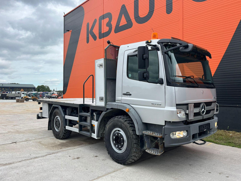 Mercedes-Benz Atego 1018 4x4 ONLY 32281 km ! / FULL STEEL / DRUM BRAKES - Dropside/ Flatbed truck: picture 4 Mercedes-Benz Atego 1018 4x4 ONLY 32281 km ! / FULL STEEL / DRUM BRAKES - Dropside/ Flatbed truck: picture 4