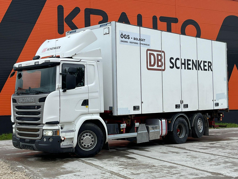 Box truck Scania G 450 6x2*4 RETARDER / BOX L=7360 mm: picture 1